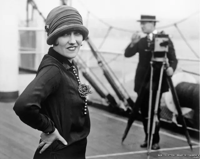 बीसवीं शताब्दी में क्रूज़ पर प्रसिद्ध चेहरे