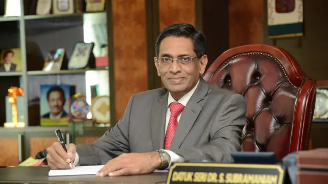 மலேசிய முன்னாள் சுகாதாரத்துறை அமைச்சர் டத்தோஸ்ரீ டாக்டர் சுப்ரமணியம்