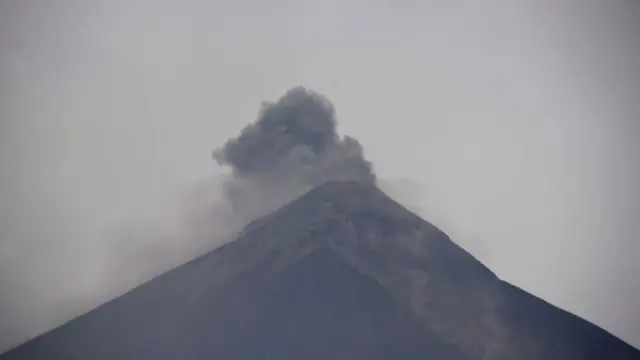 Guatemala, Fuego, gunung berapi