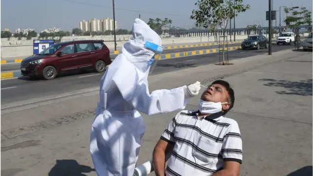 અમાદવાદમાં કોરોના વાઇરસ