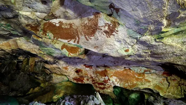 Penelitian gambar cadas di Gua Metanduno menandakan 'ledakan kognitif'.