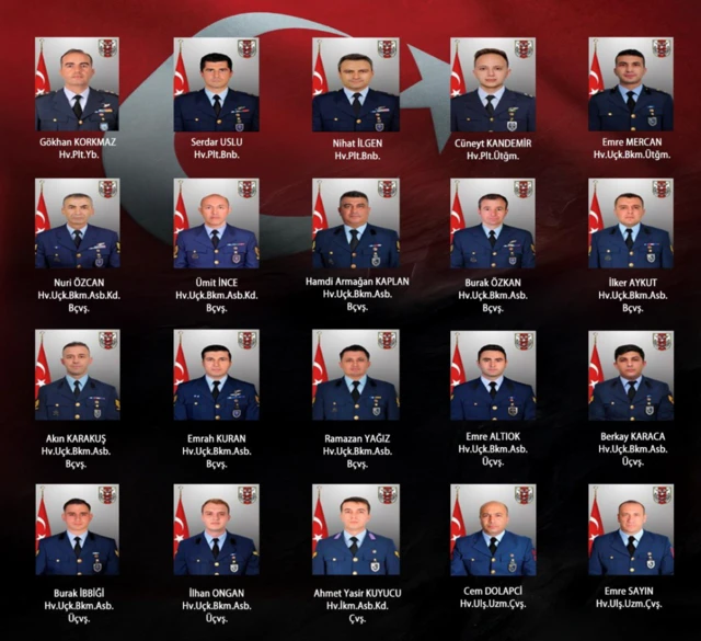 Kazada hayatını kayneden askerlerin fotoğrafları