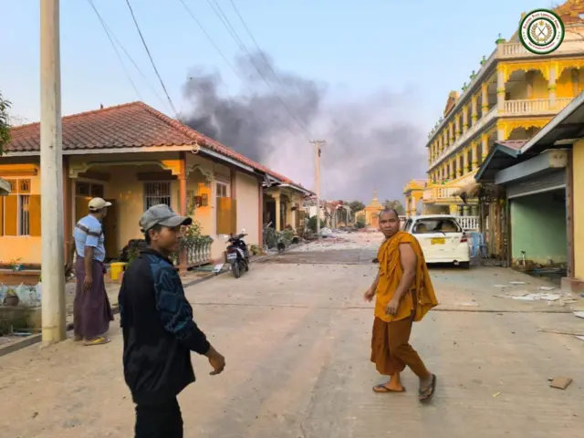 အပစ်ရပ်ကာလမှာ နောင်ချိုမြို့ကို စစ်ကောင်စီက လေကြောင်းကနေ ဗုံးကြဲတာတွေ ရှိခဲ့ပါတယ်