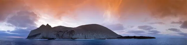 La Isla San Benedicto, una de las cuatro que forman el archipiélago de Revillagigedo, en el Pacífico mexicano.