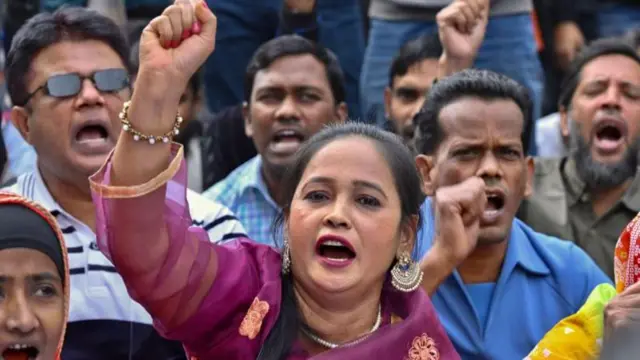 আন্দোলন করছে বিএনপি