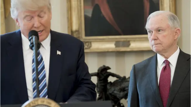 Donald Trump, Jeff Sessions