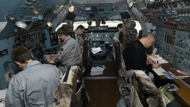 Кабина Ан-124