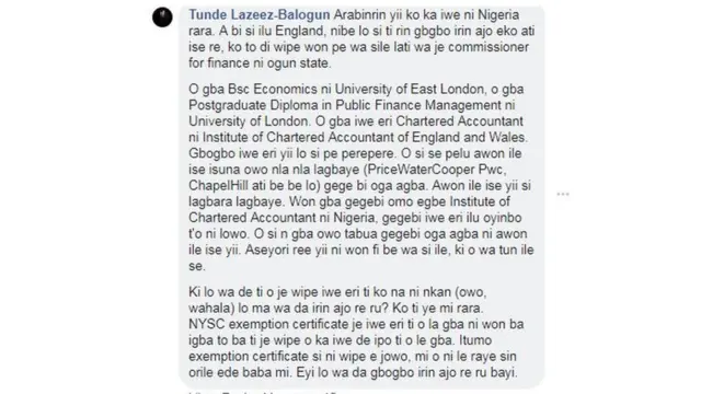 Iriwisi oju opo Facebook