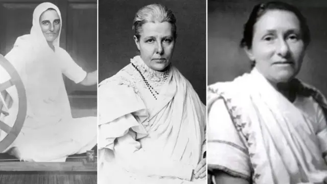 मीरा बेन, सरला बेन, एनी बेसेंट