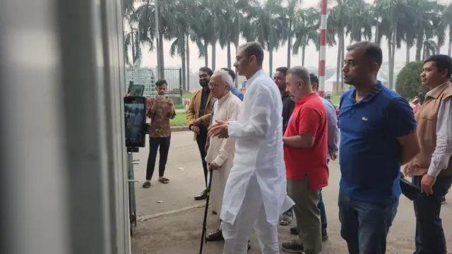 রুহুল কবির রিজভী ও শহীদ উদ্দিন চৌধুরী এ্যানি