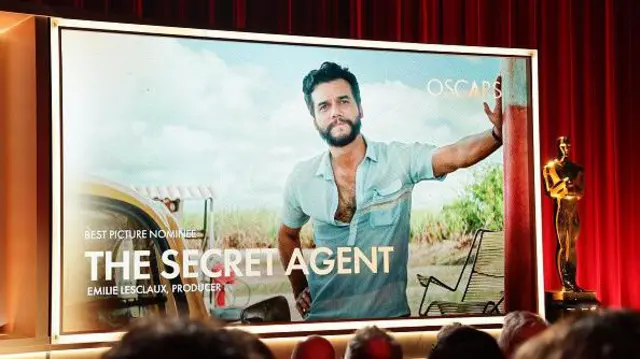 Anúncio do filme 'O Agente Secreto' como finalista do Oscar 2026