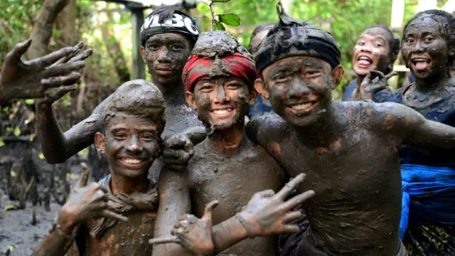 เด็กชาวเกาะบาหลี