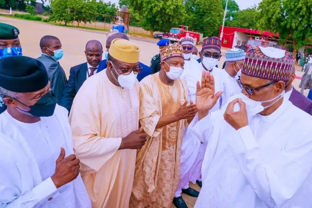 Yusuf Buhari and Zahra Bayero wedding fotos: