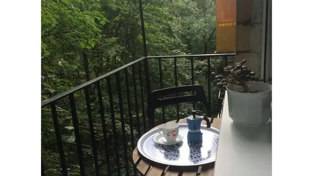 Балкон квартиры Надежды Шиловой