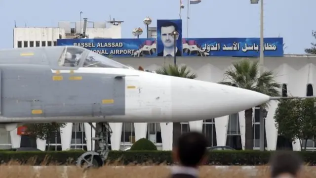 لاذقیه کې د باسل اسد هوايي اډه