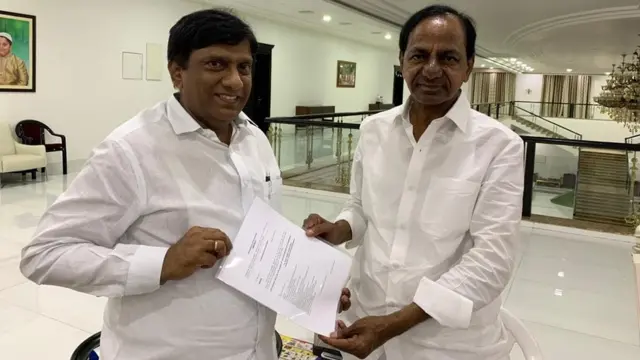 వినోద్, కేసీఆర్