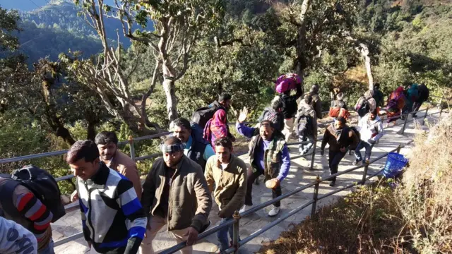तिर्थयात्रीहरु