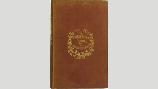 Kad je počeo da piše Božićnu priču, na slici u prvom izdanju, Dikens je već napisao Pikvikov klub, Olivera Tvista i Nikolasa Niklbija