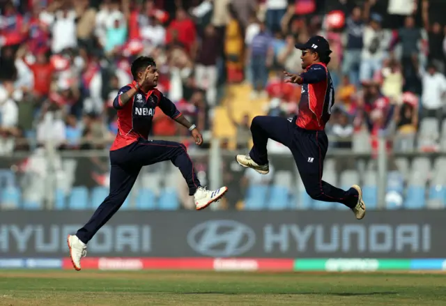 नेपाल इङ्ग्ल्यान्डबीचको क्रिकेट