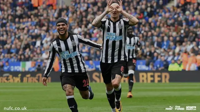 Newcastle United na Arsenal