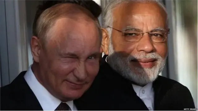 पुतीन, मोदी