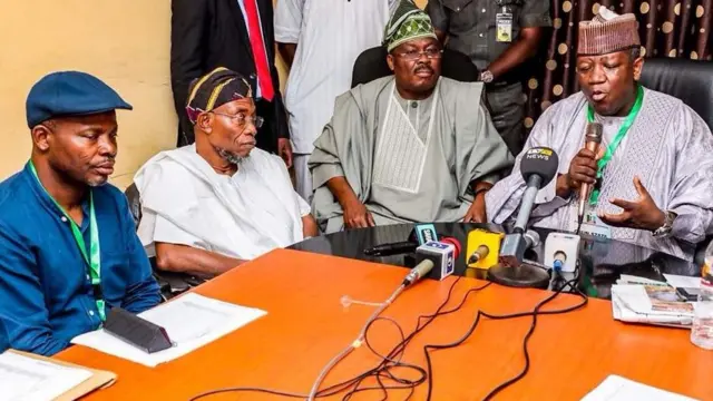 Aworan idibo abẹnu awọn ẹgbẹ oselu Osun