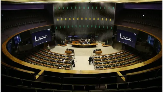 O Plenário da Câmara