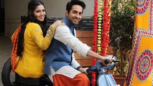 अयुष्मान खुराना और भूमि पेडनेकर