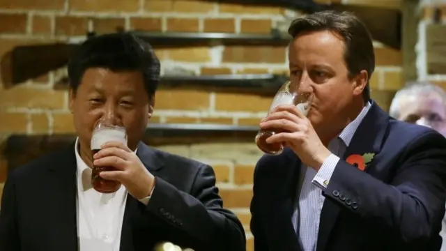 习近平与卡梅伦