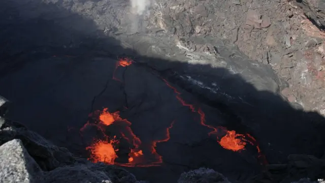 इथिओपियातील इर्टा एल ज्वालामुखी