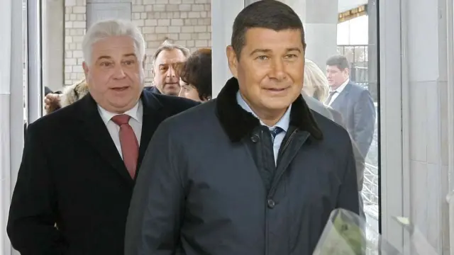 Олександр Онищенко під час відкриття дитячого відділення у Рокитному Київської області