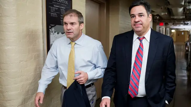 Jim Jordan, de Ohio; y Raúl Labrador, de Idaho.
