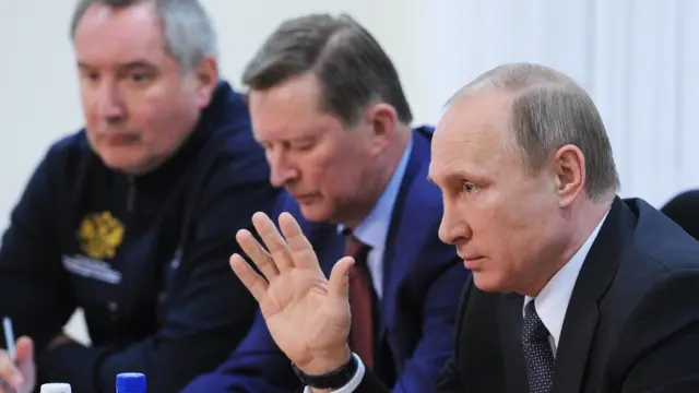 Владимир Путин после того, как первый запуск с Восточного был отложен на сутки