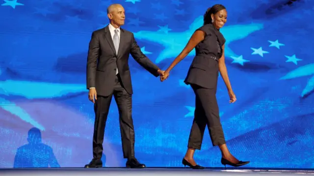 Barrack Obama and Michelle Obama