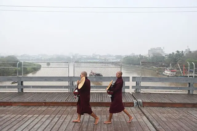 ၂၀၂၆ ဖေဖော်ဝါရီလအတွင်း ရန်ကုန်မြို့မှာ လေထုညစ်ညမ်းနေတဲ့ အခြေအနေ 