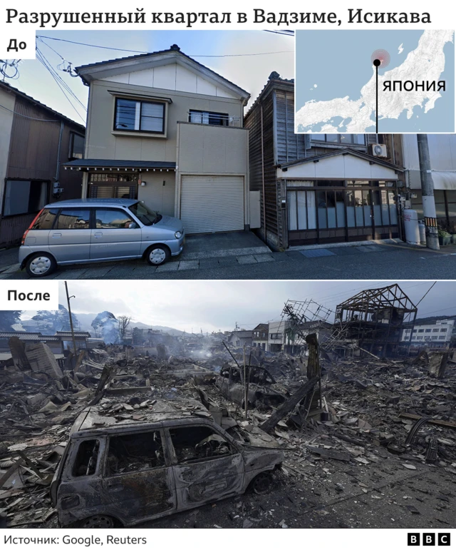 Последствия землетрясения