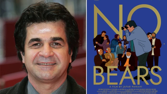 جعفر پناهی، فیلمساز - پوستر فیلم «خرس نیست»