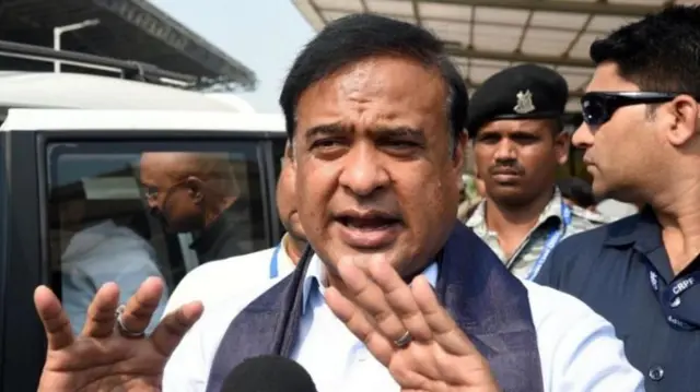 આસામના મુખ્ય મંત્રી હેમંત બિસ્વા સરમા