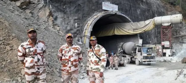 ઉત્તરકાશીમાં સુરંગમાં ભૂસ્ખલન દુર્ઘટના 