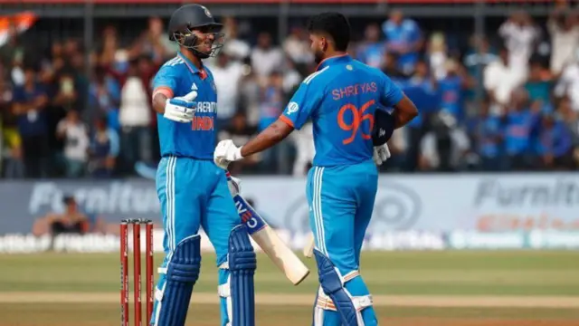 शुभमन गिल आणि श्रेयस अय्यर