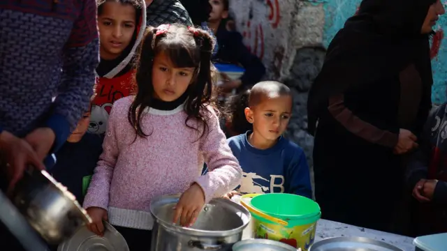 طففة فلسطينية في غزة