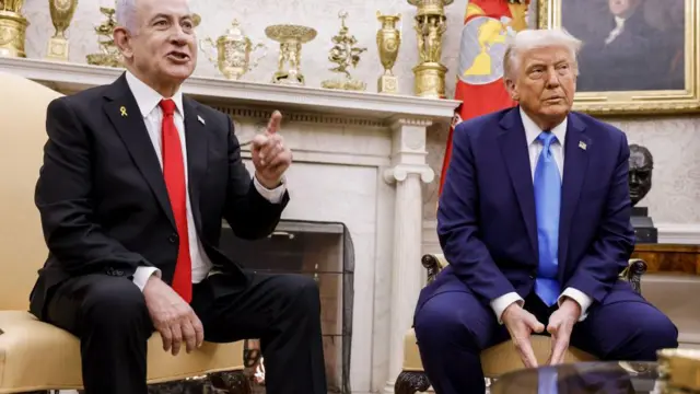 Donald Trump y Benjamin Netanyahu