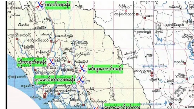 တိုက်ပွဲတွေအပြင်းအထန်ဖြစ်ပွားနေတဲ့ နေရာများ