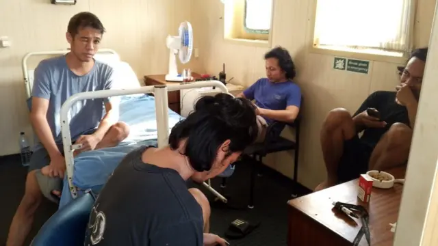 گیس فالکن، پاکستانی، موزمبیق، کارگو جہاز، انڈونیشیئن