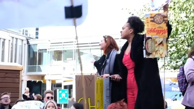 Protes di University of Essex