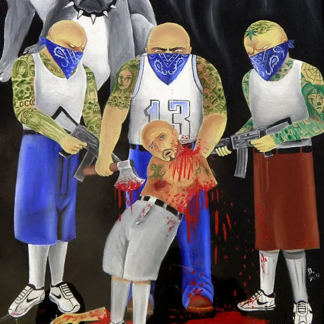 Mural en Tegucigalpa