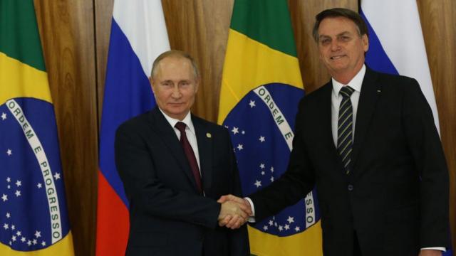 Putin y Bolsonaro