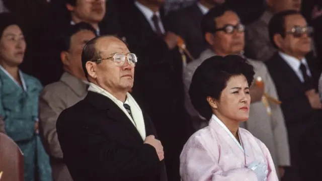 전두환 대통령과 이순자 여사