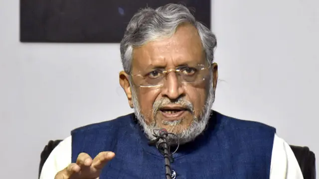 बीजेपी नेता सुशील मोदी 