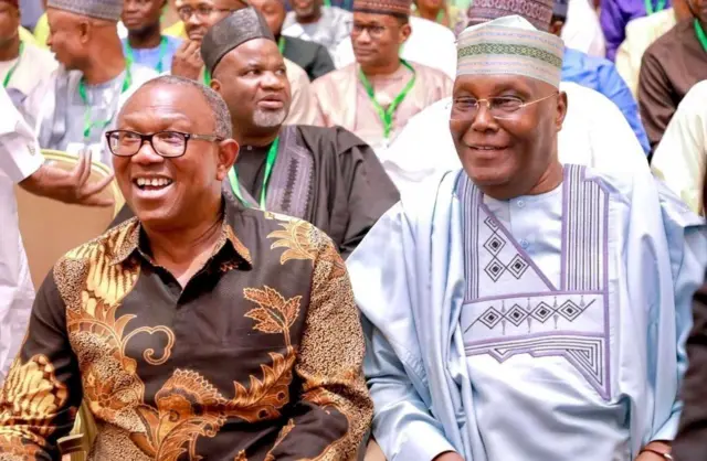 Atiku da Peter Obi sun yi takarar shugaban ƙasa da mataimaki tare a 2023